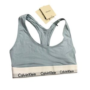 Calvin Klein Women's Sky Blue Sports Bra